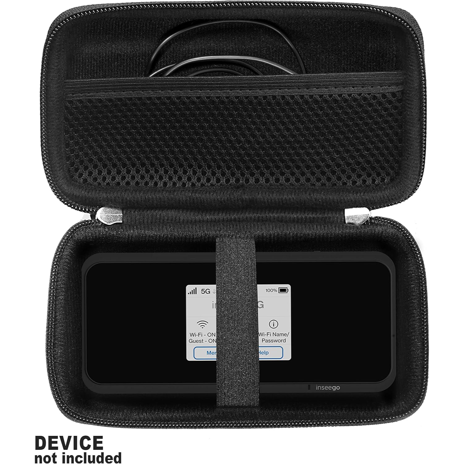 Protective Travel Case for Inseego MiFi X Pro, Jetpack & M2000 Hotspots – Compact Storage Pouch getgearcase