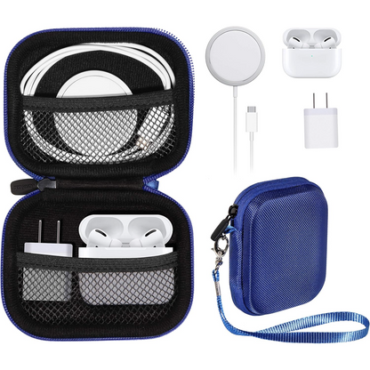 All-in-One Travel Case for iPhone MagSafe Charger, Battery Pack & AirPods – Compact Protective Organizer getgearcase