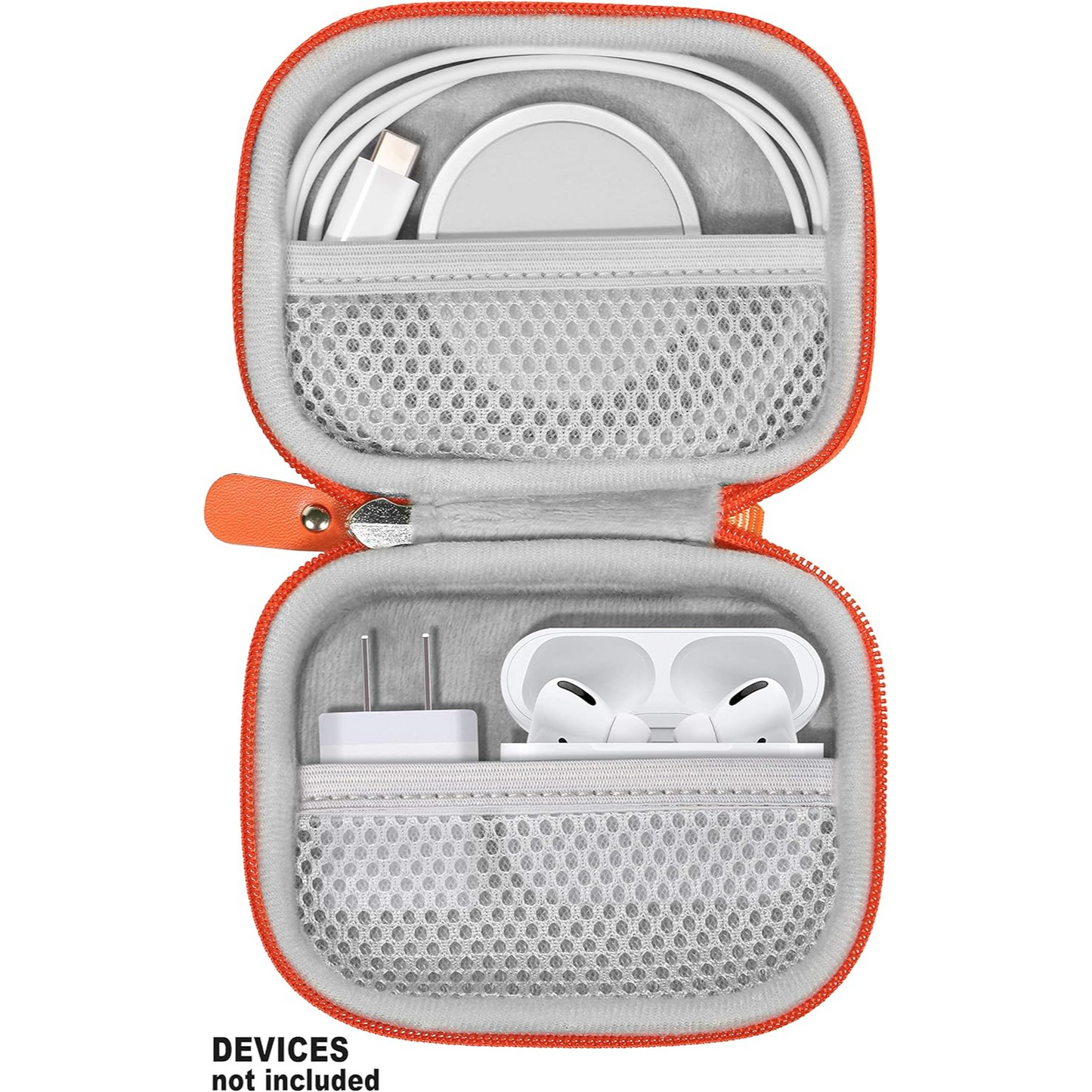 All-in-One Travel Case for iPhone MagSafe Charger, Battery Pack & AirPods – Compact Protective Organizer getgearcase