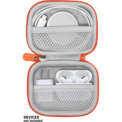 All-in-One Travel Case for iPhone MagSafe Charger, Battery Pack & AirPods – Compact Protective Organizer getgearcase