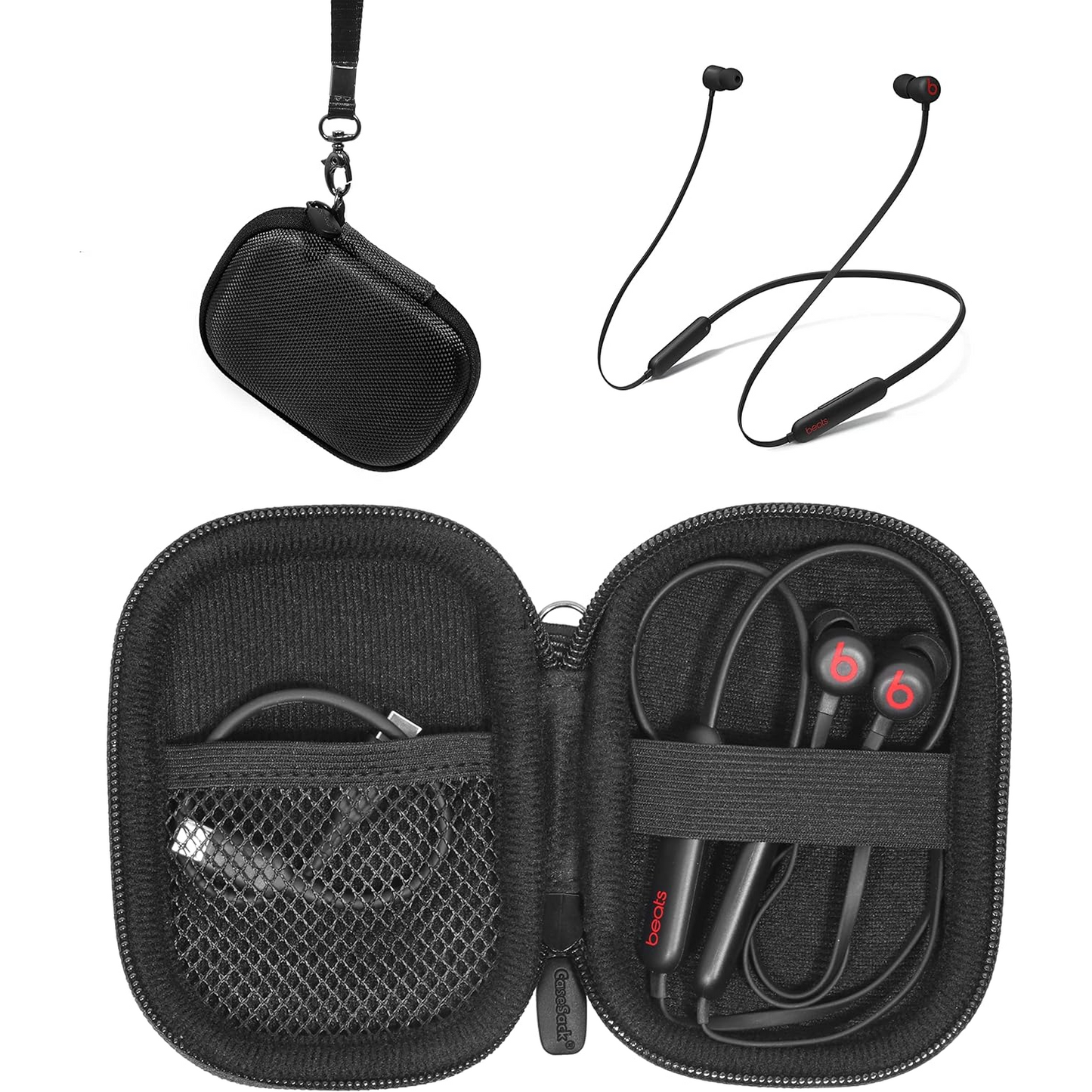 Protective Travel Case for Beats Flex & Powerbeats Wireless Earbuds – Compact Storage Pouch getgearcase