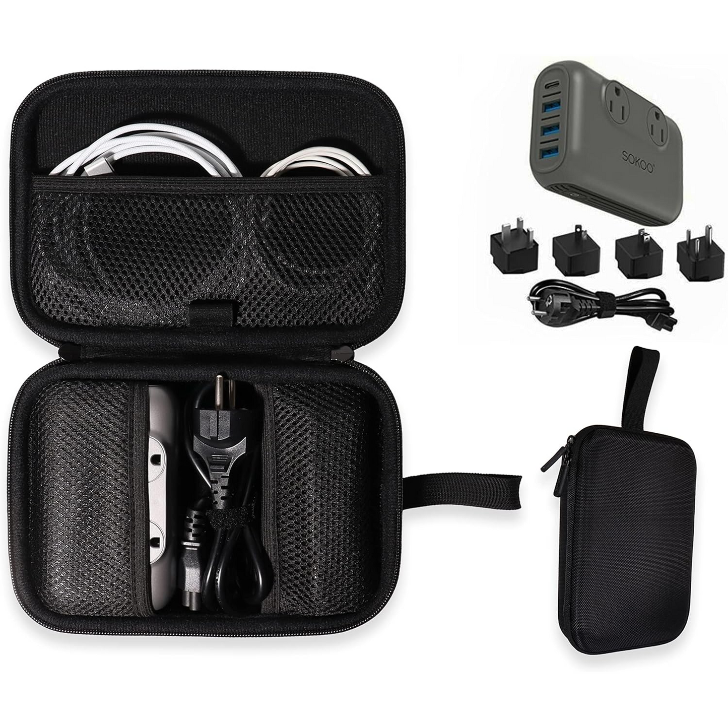 Protective Travel Case for SOKOO 230W Converter – Compact Storage for Charger & Accessories getgearcase
