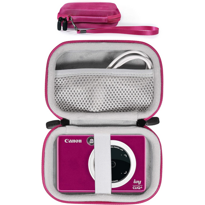 GETGEAR Hard Case for Canon IVY & IVY 2 Mini Photo Printers – Shockproof, Water-Resistant Travel Case for CLIQ, CLIQ+, CLIQ 2 & CLIQ+2